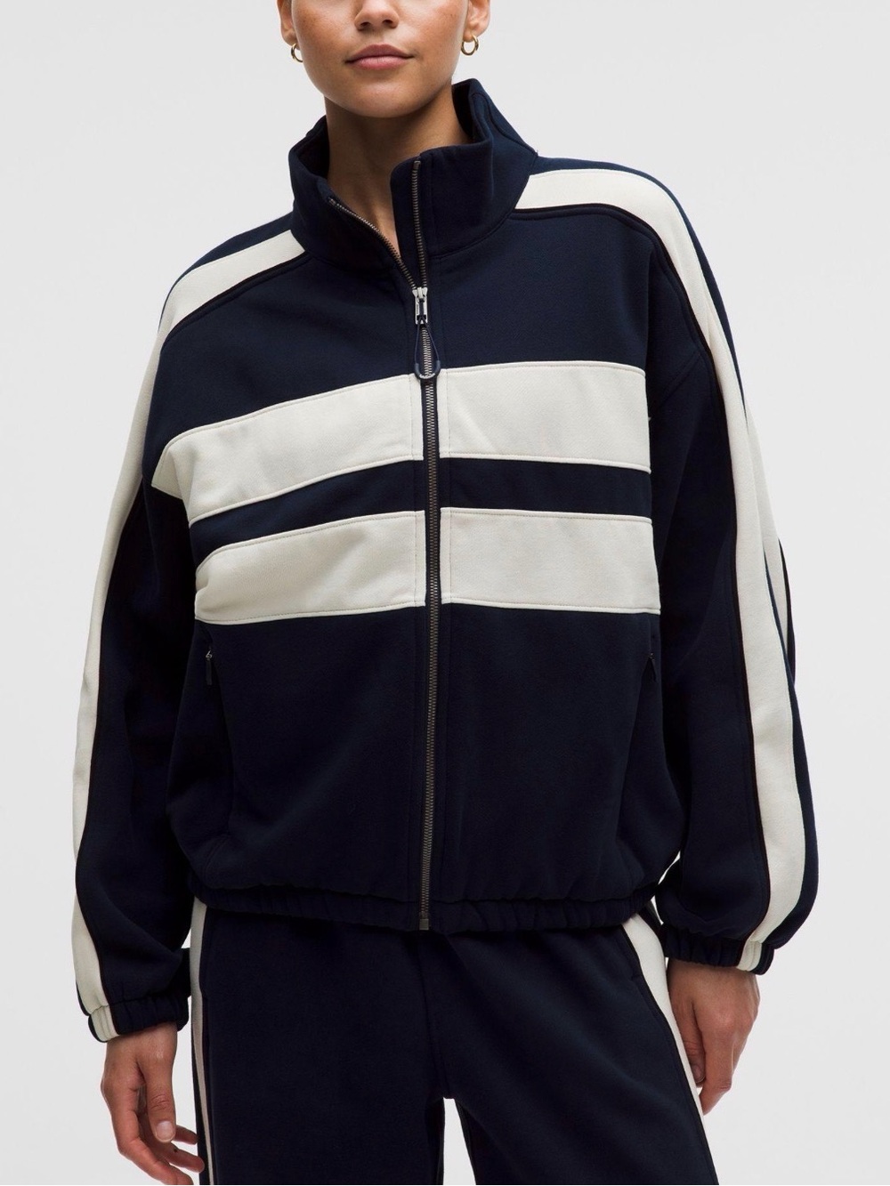 lululemon
Women's Blue Steady State Oversized Funnel Full Zip